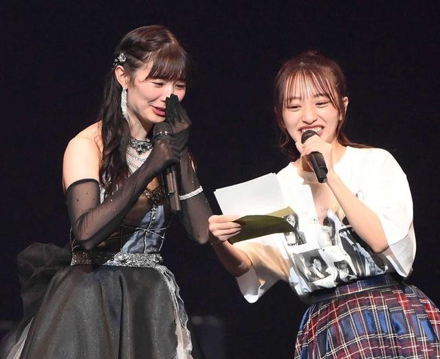 AKB武藤十夢が卒コンで涙 OG・大島優子の手紙に「思い残す