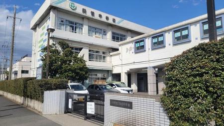 　１７歳の少年が刃物を持って乱入した埼玉県内の中学校（撮影・小川泰平）