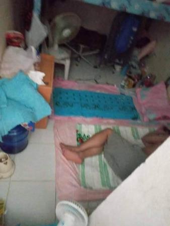 　容疑者らが収容されていたフィリピンの入管施設内の光景（提供・小川泰平氏）