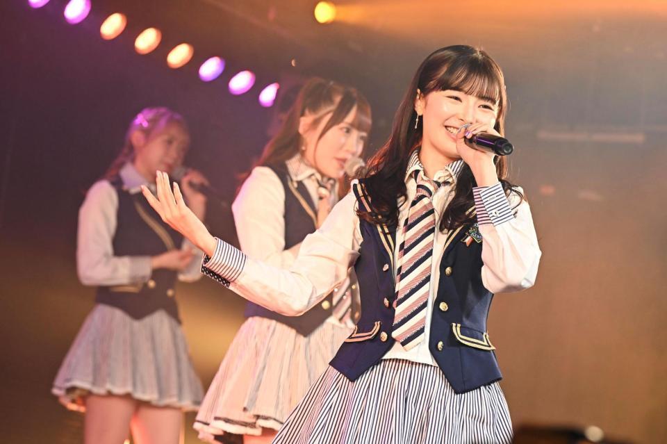 　卒業公演を行った武藤十夢＝東京・秋葉原　©ＡＫＢ４８