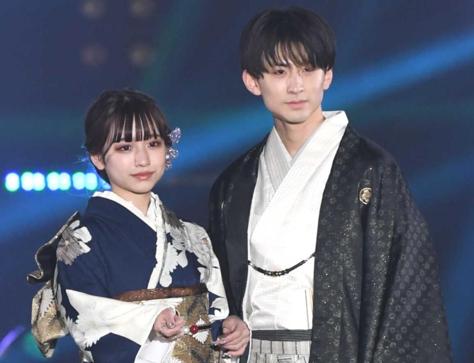 　重川茉弥（左）と前田俊