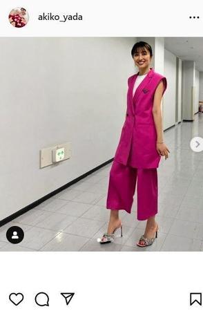 矢田亜希子インスタグラム＠ａｋｉｋｏ＿ｙａｄａ