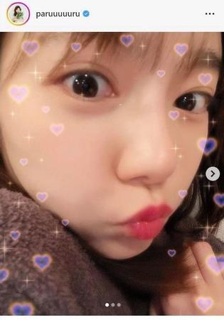 島崎遥香のインスタグラム＠ｐａｒｕｕｕｕｕｒｕから
