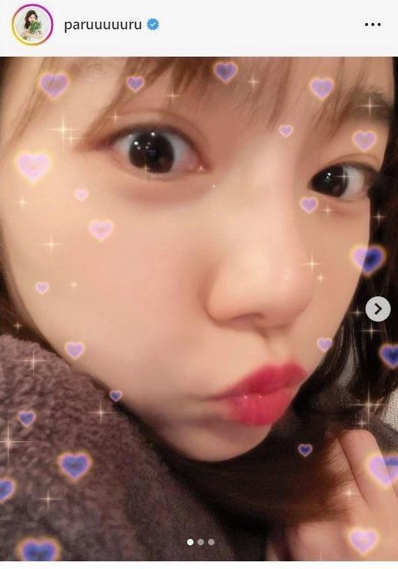 島崎遥香のインスタグラム＠ｐａｒｕｕｕｕｕｒｕから