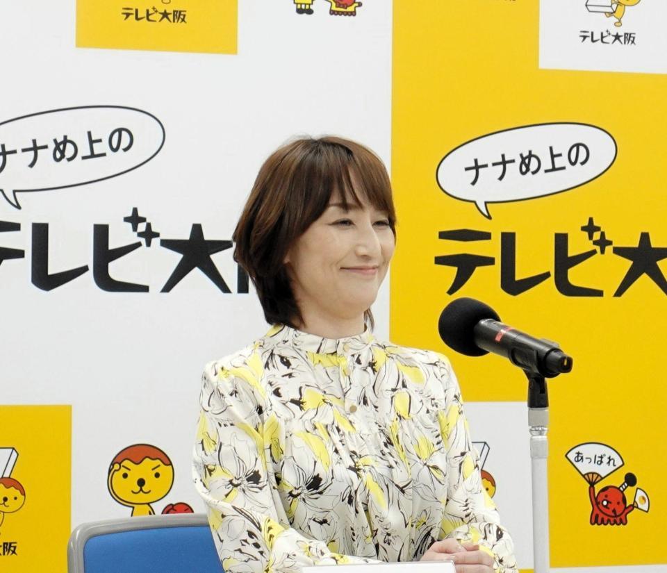 　司会を務めたテレビ大阪・黒部亜希子アナウンサー