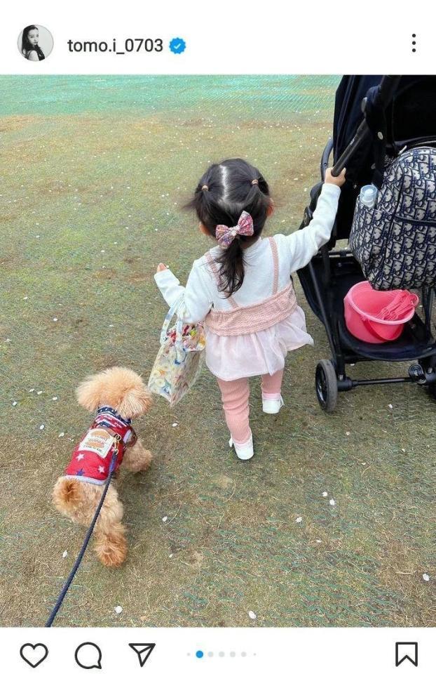 　板野友美のインスタグラム＠ｔｏｍｏ．ｉ＿０７０３より