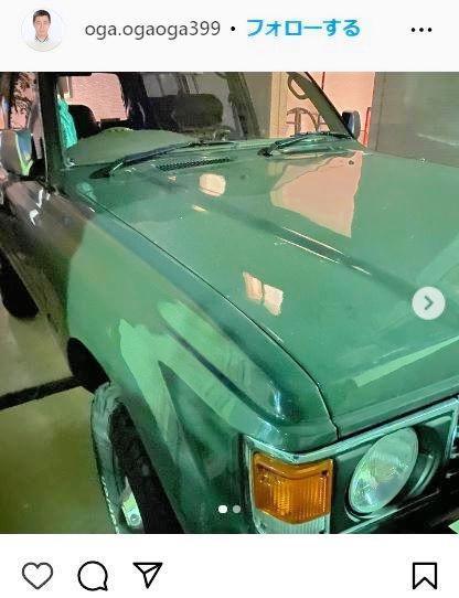 　尾形貴弘のインスタグラム＠ｏｇａ．ｏｇａｏｇａ３９９より