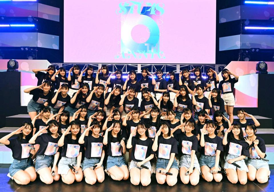 　６周年記念コンサートを開いたＳＴＵ４８（Ｃ）ＳＴＵ