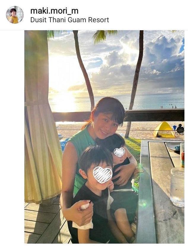 　森麻季のインスタグラム＠ｍａｋｉ．ｍｏｒｉ＿ｍより