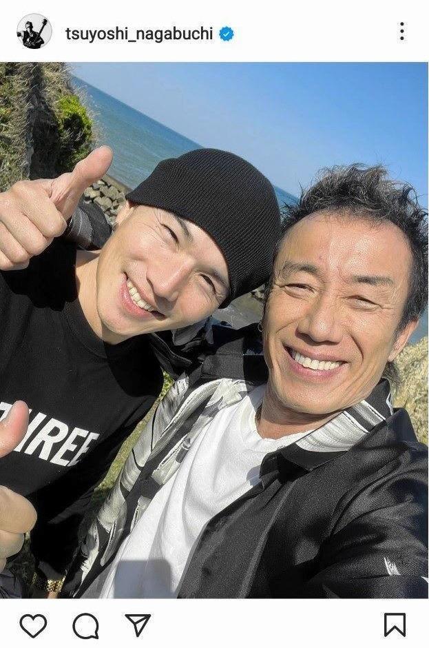 　長渕剛のインスタグラム（ｔｓｕｙｏｓｈｉ＿ｎａｇａｂｕｃｈｉ）より