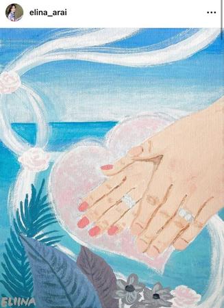 　新井恵理那アナウンサーのインスタグラム＠ｅｌｉｎａ＿ａｒａｉより