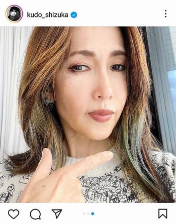 　工藤静香のインスタグラム＠ｋｕｄｏ＿ｓｈｉｚｕｋａより