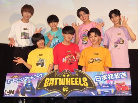 　日本語版主題歌を担当するＴＨＥ　ＳＵＰＥＲ　ＦＲＵＩＴ