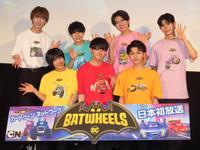 　日本語版主題歌を担当するＴＨＥ　ＳＵＰＥＲ　ＦＲＵＩＴ