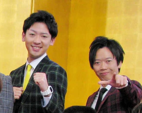 　ジュリエッタ・井尻貫太郎（左）と藤本聖