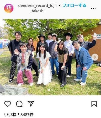 　藤井隆のインスタグラムｓｌｅｎｄｅｒｉｅ＿ｒｅｃｏｒｄ＿ｆｕｊｉｉ＿ｔａｋａｓｈｉから