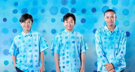 　日本テレビ系キャンペーン「Ｇｏｏｄ　Ｆｏｒ　ｔｈｅ　Ｐｌａｎｅｔ　ウィーク」のパーソナリティーを務めるＴＯＫＩＯの（左から）国分太一、城島茂、松岡昌宏