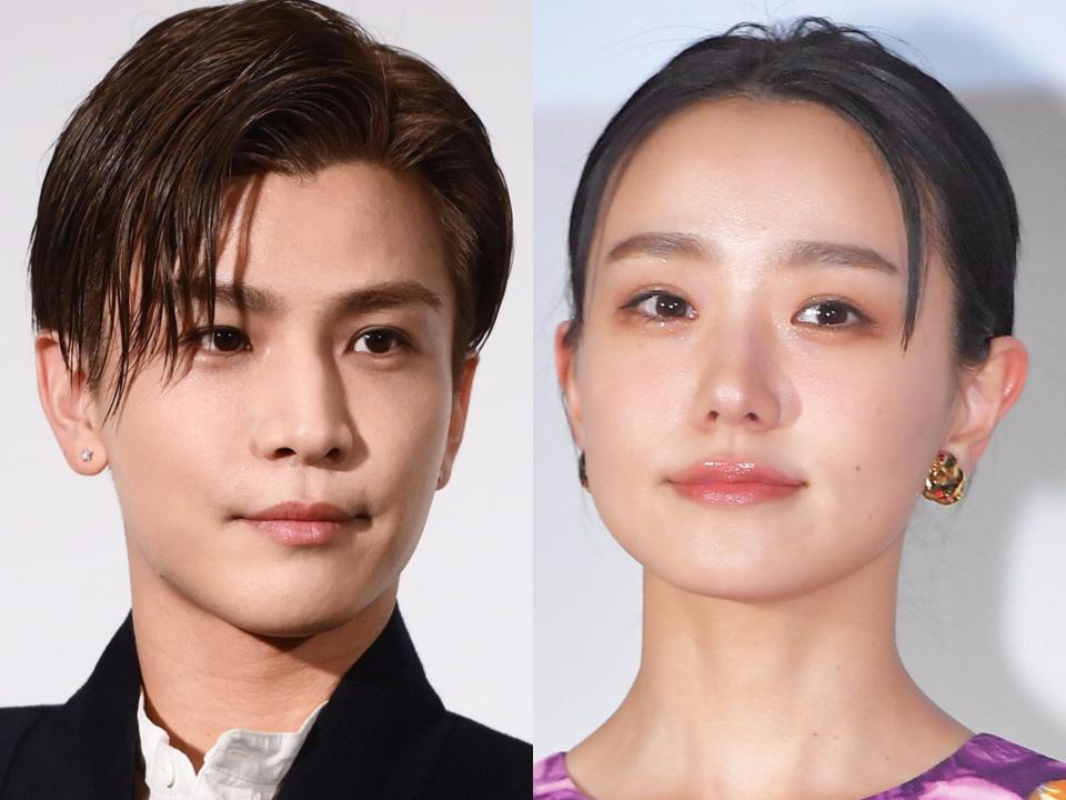 　岩田剛典（左）と奈緒