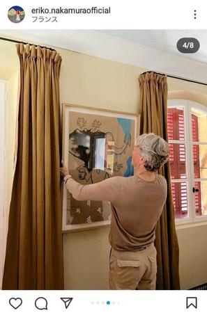 中村江里子のインスタグラム＠ｅｒｉｋｏ．ｎａｋａｍｕｒａｏｆｆｉｃｉａｌより