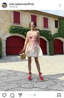 中村江里子のインスタグラム＠ｅｒｉｋｏ．ｎａｋａｍｕｒａｏｆｆｉｃｉａｌより