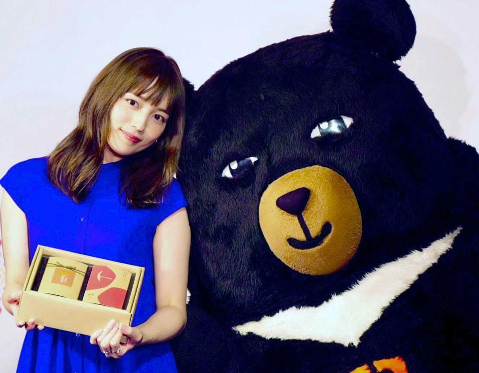 　台湾観光促進のイメージキャラクターに起用された川口春奈＝台北市（共同）