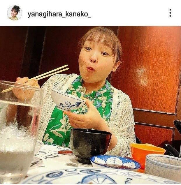 　柳原可奈子のインスタグラム（ｙａｎａｇｉｈａｒａ＿ｋａｎａｋｏ＿）より