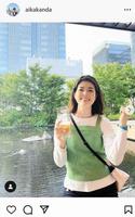 神田愛花のインスタグラム＠ａｉｋａｋａｎｄａから