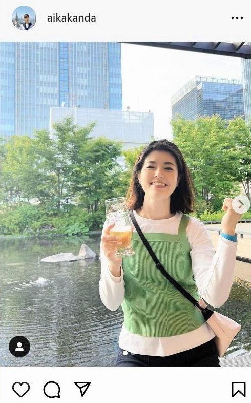 神田愛花のインスタグラム＠ａｉｋａｋａｎｄａから