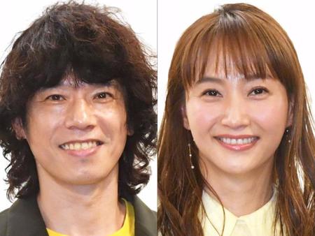 　庄司智春（左）と藤本美貴