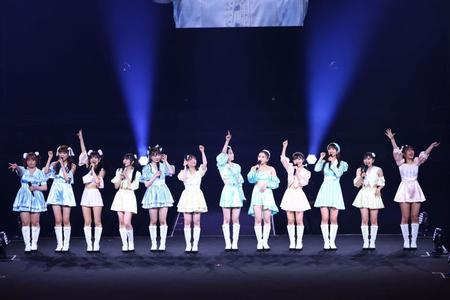 　２度目の武道館公演を行ったＢＥＹＯＯＯＯＯＮＤＳ＝千代田区・日本武道館
