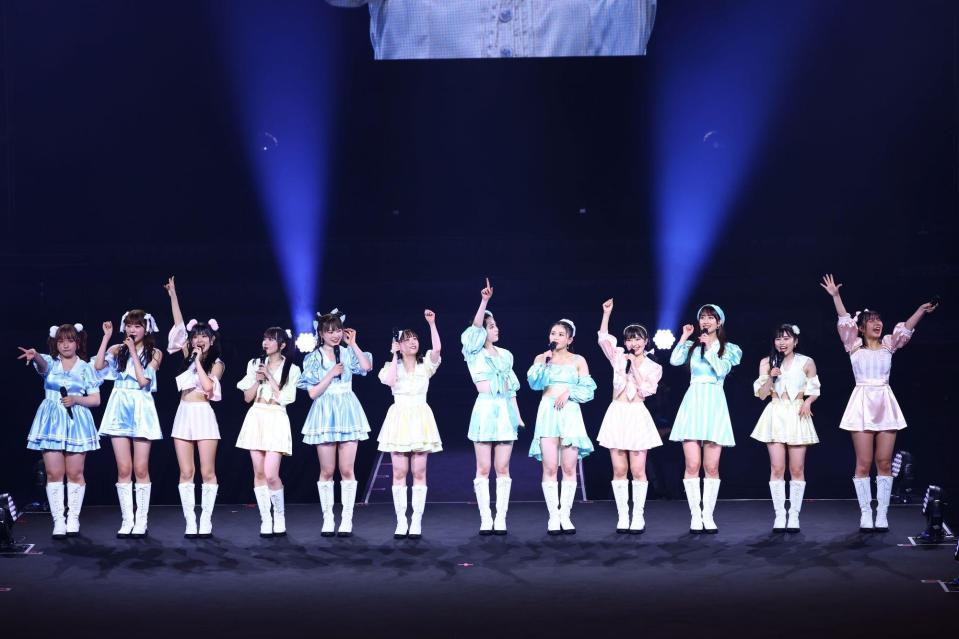 　２度目の武道館公演を行ったＢＥＹＯＯＯＯＯＮＤＳ＝千代田区・日本武道館