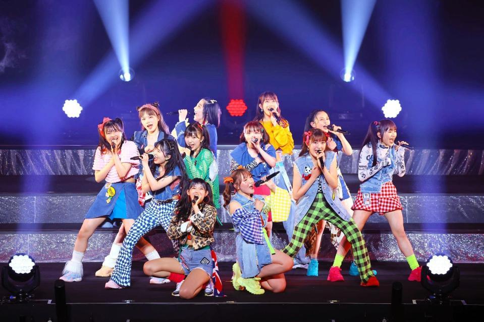 　２度目の武道館公演を行ったＢＥＹＯＯＯＯＯＮＤＳ＝千代田区・日本武道館