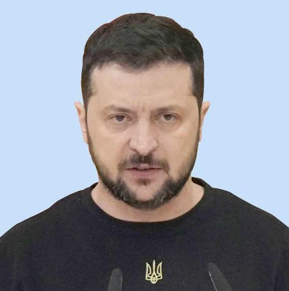 　ウクライナのゼレンスキー大統領