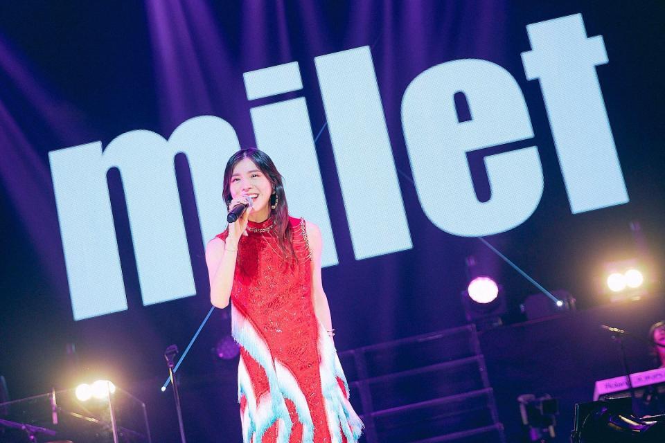 　初の武道館公演を行ったｍｉｌｅｔ（撮影・後藤壮太郎）