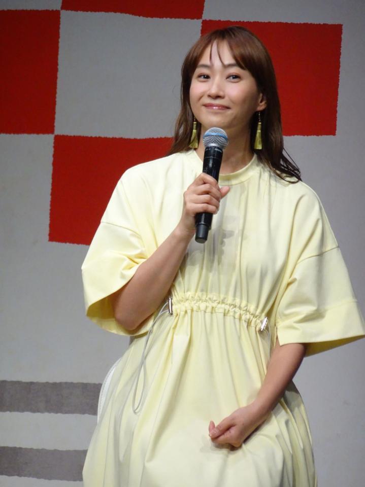 　イベントに出席した藤本美貴