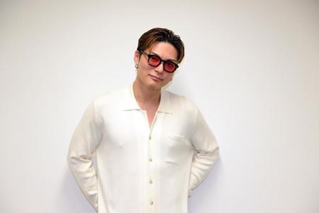 　音楽活動だけでなく美食家の一面も持つＥＸＩＬＥ・ＳＨＯＫＩＣＨＩ（撮影・伊藤笙子）