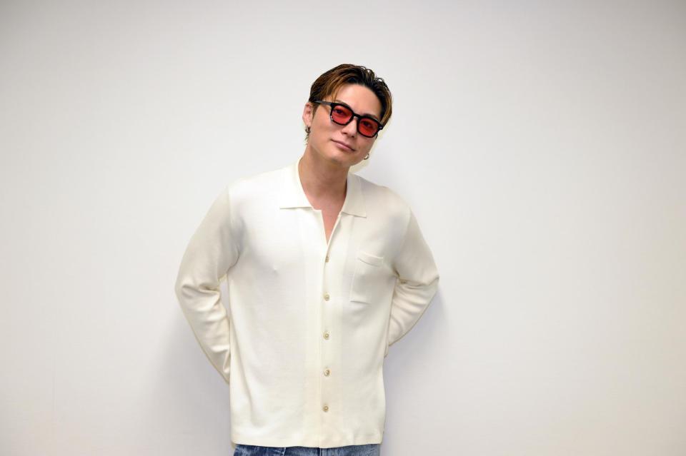 　音楽活動だけでなく美食家の一面も持つＥＸＩＬＥ・ＳＨＯＫＩＣＨＩ（撮影・伊藤笙子）