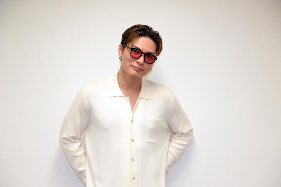 　音楽活動だけでなく美食家の一面も持つＥＸＩＬＥ・ＳＨＯＫＩＣＨＩ（撮影・伊藤笙子）