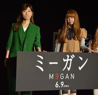 　ヒコロヒー（左）、あのちゃん（右）