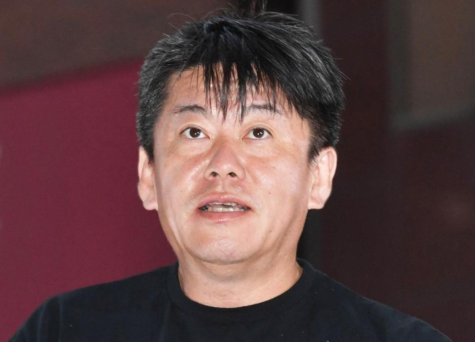 　堀江貴文氏＝２２年７月撮影