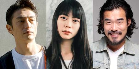 　（左から）伊勢谷友介、山下リオ、ジン・デヨン