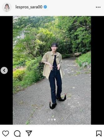 　南沙良のインスタグラム＠ｌｅｓｐｒｏｓ＿ｓａｒａ００より