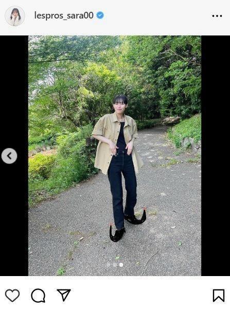 　南沙良のインスタグラム＠ｌｅｓｐｒｏｓ＿ｓａｒａ００より