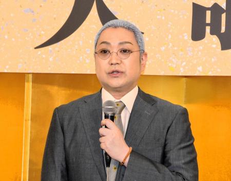 　「松竹大歌舞伎」製作発表会見に出席した尾上松緑