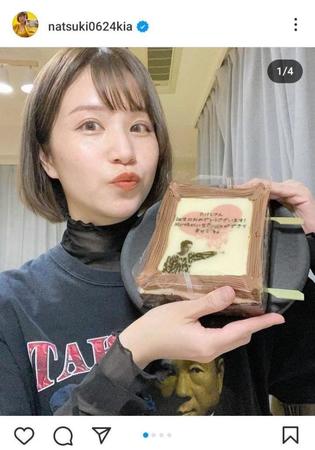 　川島菜月さんのインスタグラム＠ｎａｔｓｕｋｉ０６２４ｋｉａより