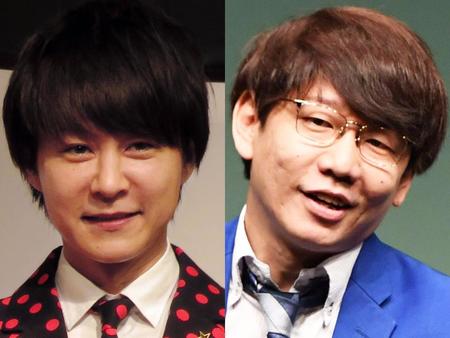 　流れ星☆のたきうえ(左）と三四郎の小宮