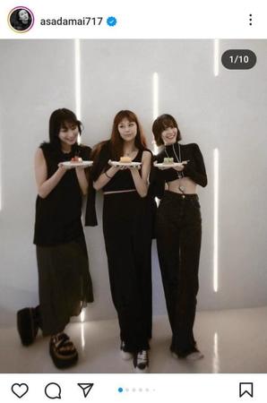 　浅田舞のインスタグラム＠ａｓａｄａｍａｉ７１７より