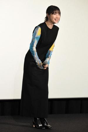 　舞台あいさつを行った広瀬すず