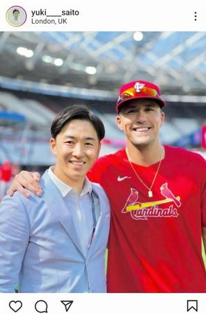 斎藤佑樹氏のインスタグラム＠ｙｕｋｉ＿＿＿＿ｓａｉｔｏより  