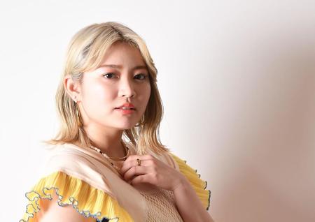 　夢を胸にソロデビューする柏木ひなた（撮影・開出牧）